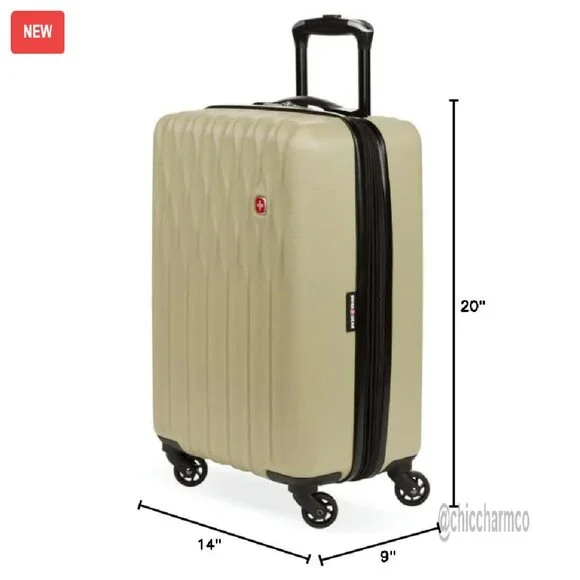 20-Inch Hardside Expandable Carry-On Luggage with Spinner Wheels